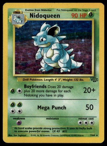 Nidoqueen raro pokemon - raro,